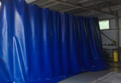 Штора для автомойки из ПВХ размер 2х5м.