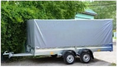 Тент на прицеп A40U высотой 1200мм