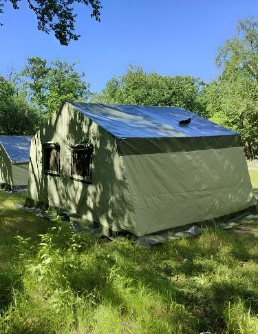 Изготавливаем солдатские палатки в Апрелевке вместимостью <strong>до 70 человек</strong>