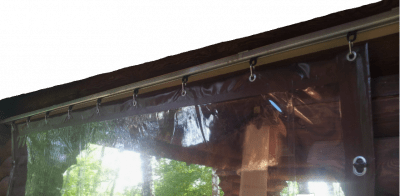 Раздвижной механизм для мягких окон